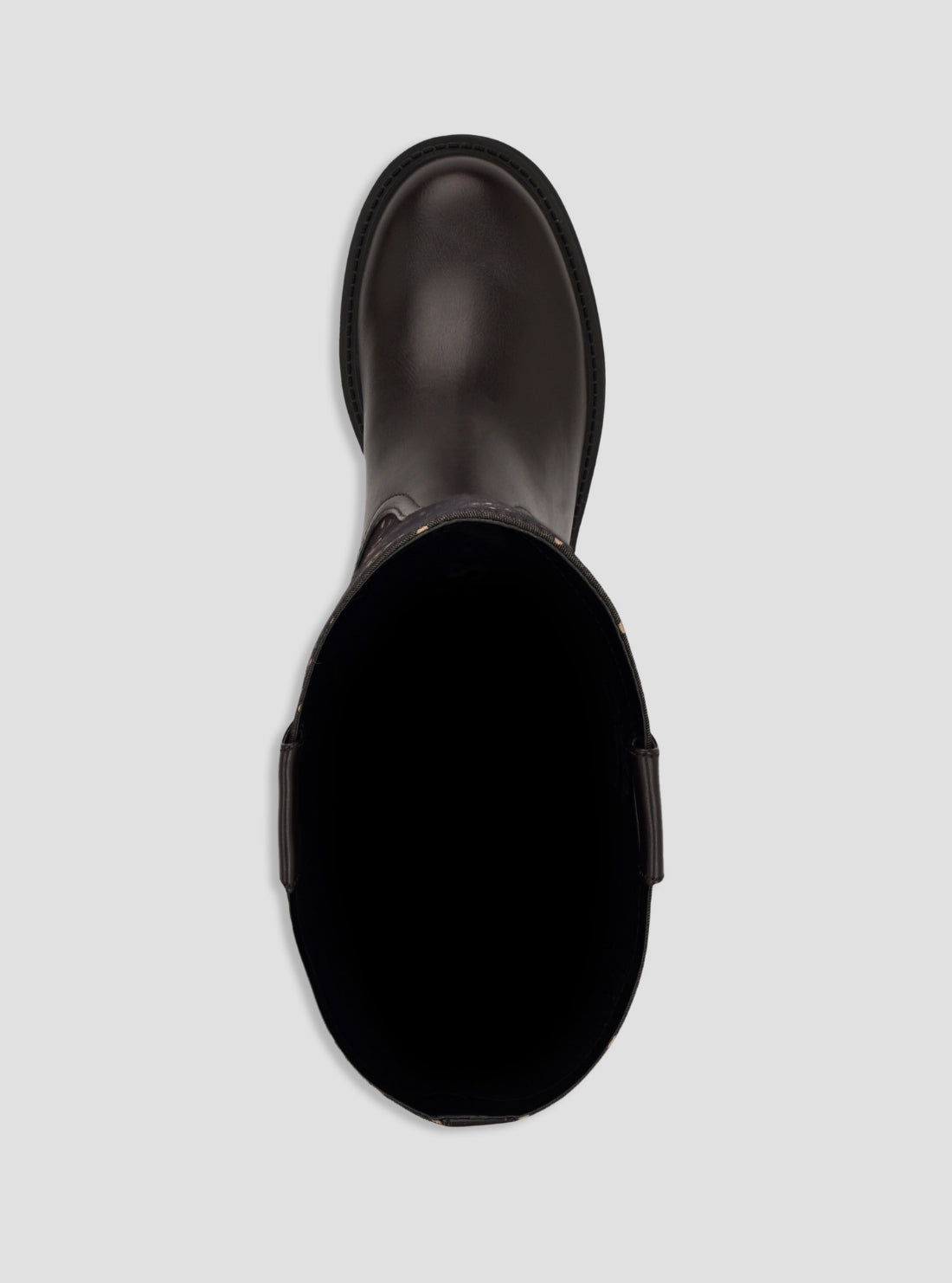 GUESS Footwear Brown Yannis Knee-High Boots YANNIS Top View