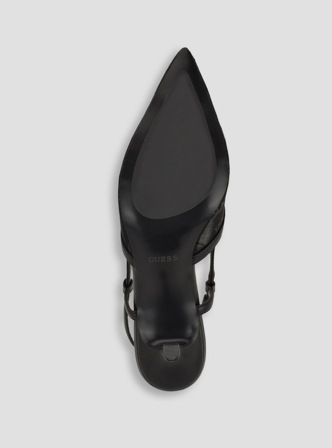 GUESS Footwear Black Yanno Pumps YANNO Bottom View