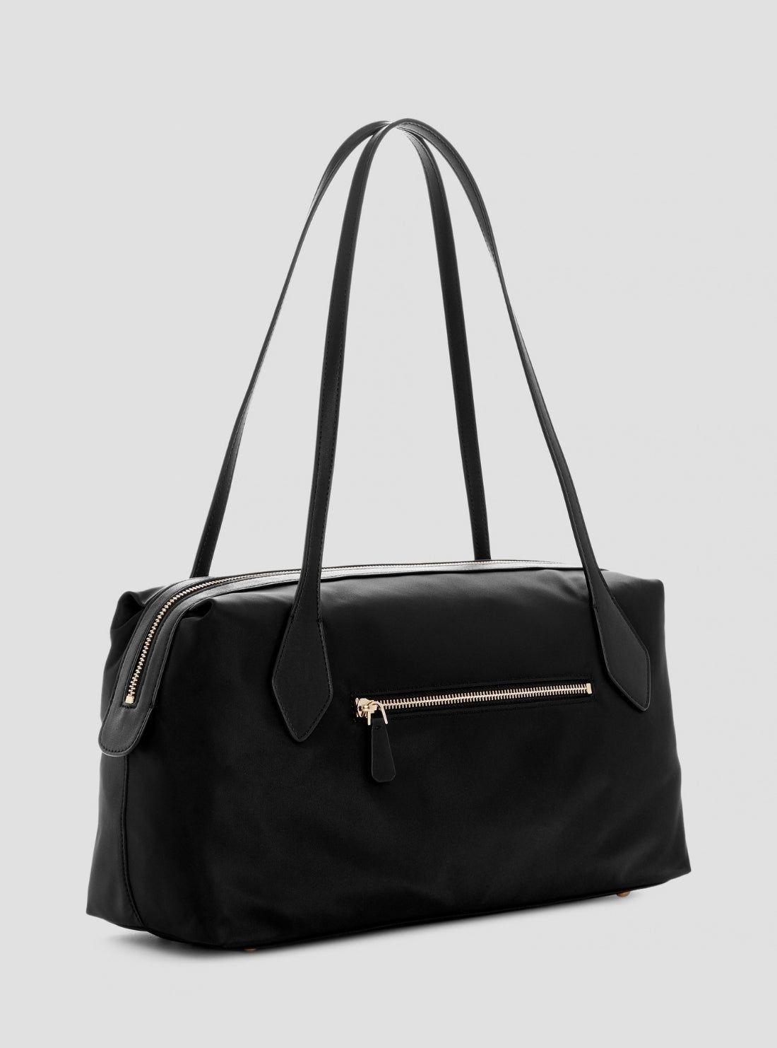 GUESS Womens Black Hayley Shoulder Satchel Bag YG324409 Back View