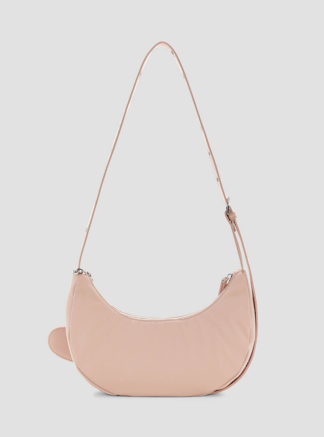 GUESS Womens Mauve Sasha Hobo Shoulder Bag YY975101 Back View