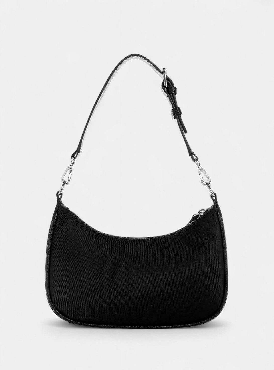 GUESS Womens Black Arona Shoulder Bag YZ921818 Back View