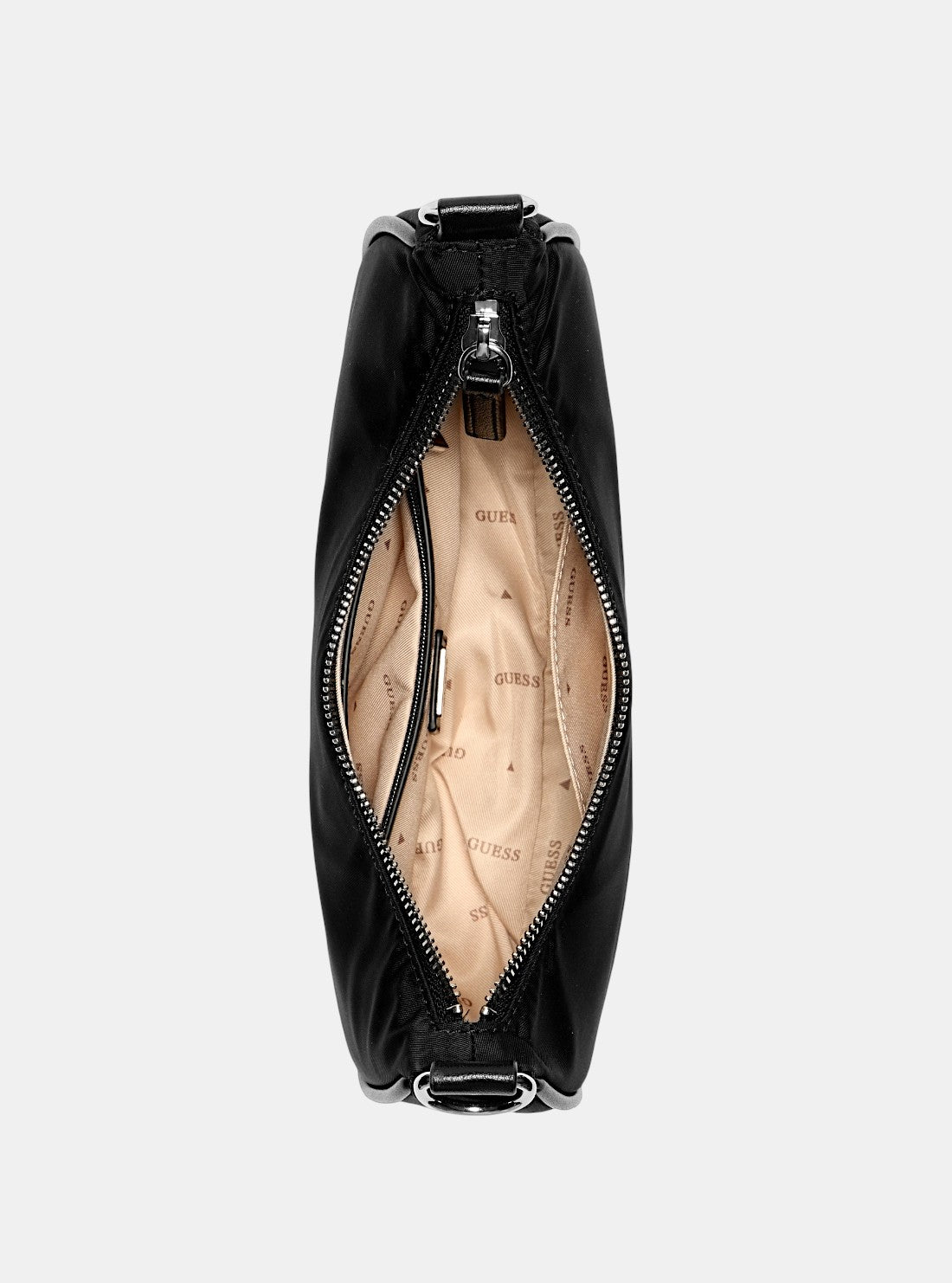 GUESS Womens Black Arona Shoulder Bag YZ921818 Inside View