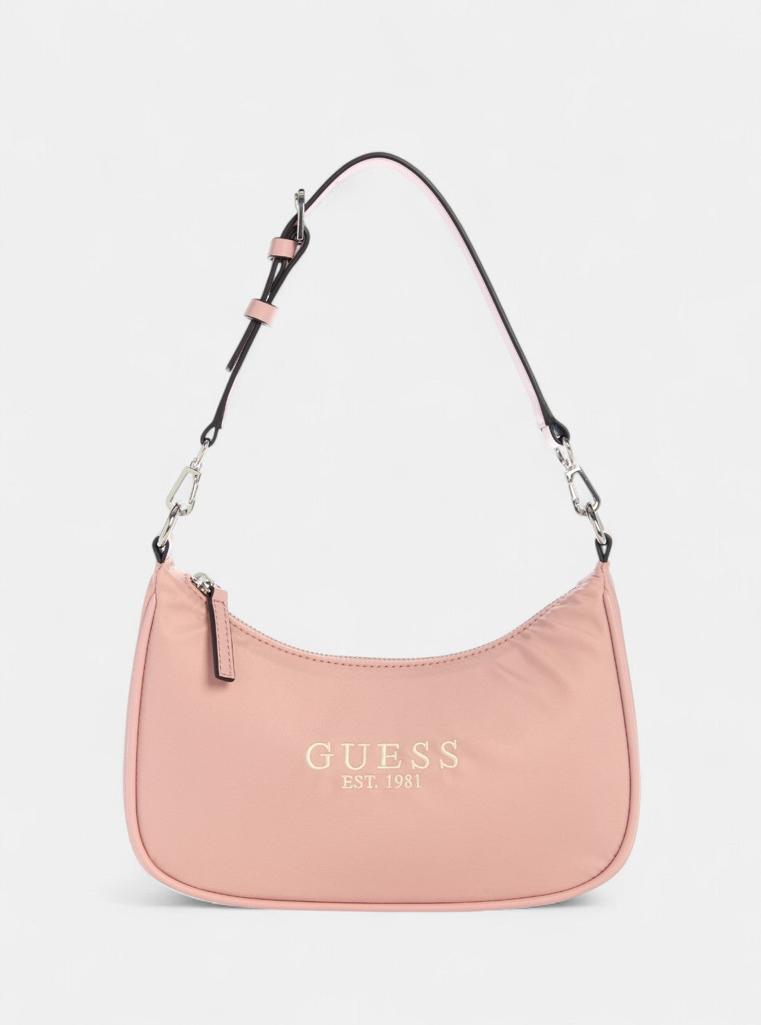 GUESS Womens Pink Arona Shoulder Bag YZ921818 Front View