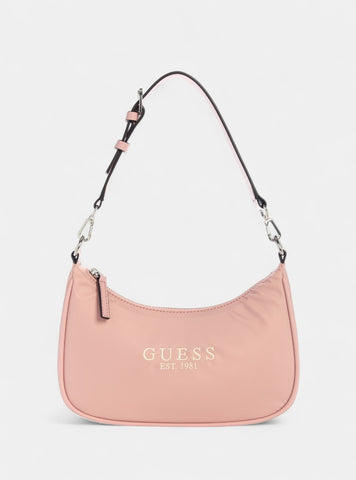 GUESS Womens Pink Arona Shoulder Bag YZ921818 Front View