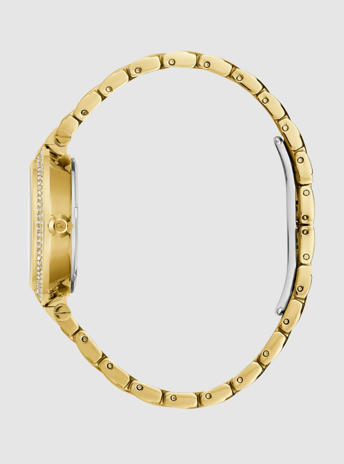 GUESS Watches Gold GC Vogue Crystal Watch Z22002L1MF Side VIew