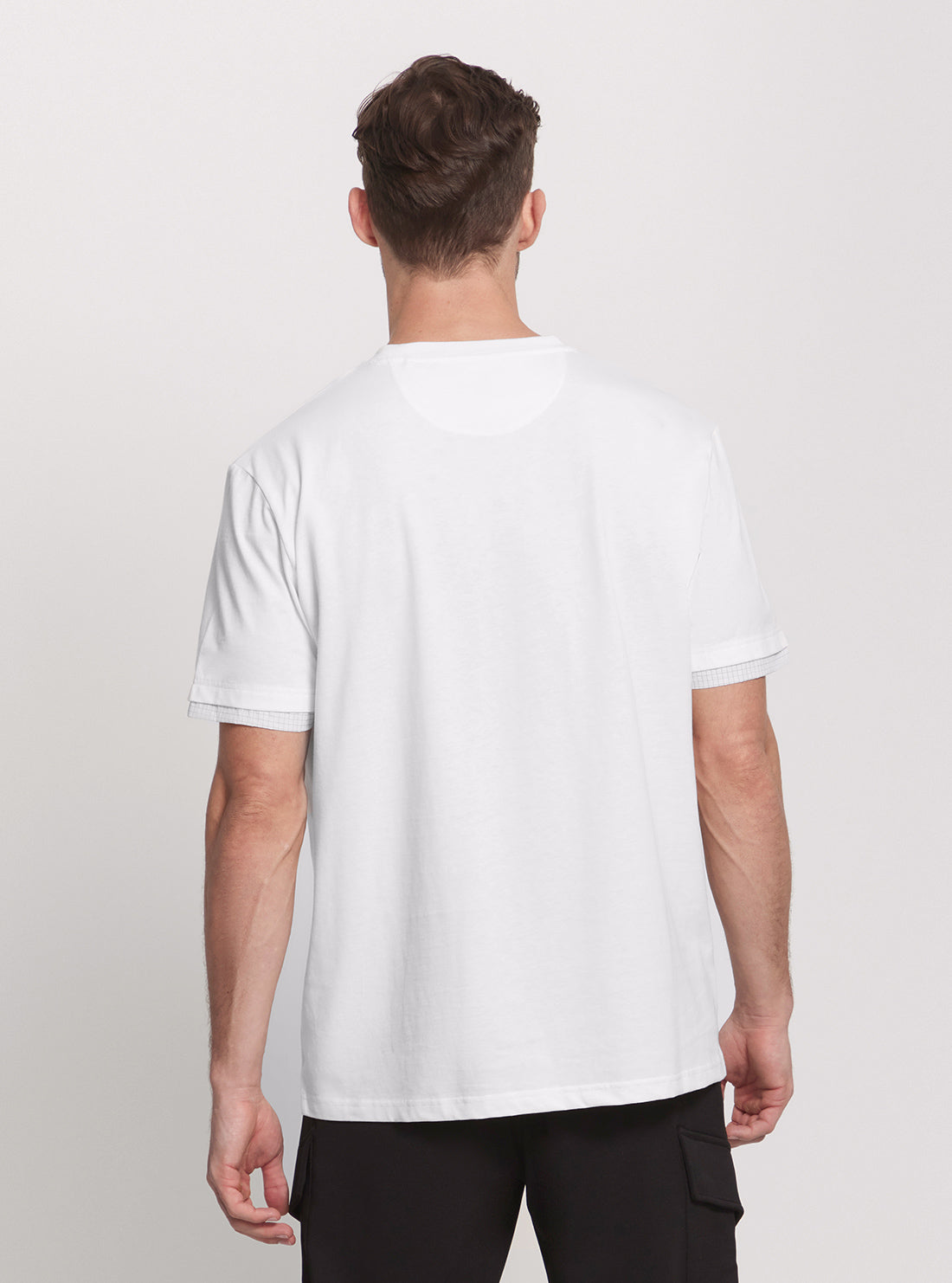 GUESS Eco White Zubin Active T-Shirt back view