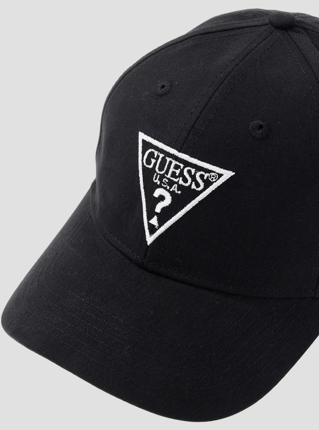 GUESS Accessories Black Logo Active Cap Z4YZ00WFKN0 Detail View