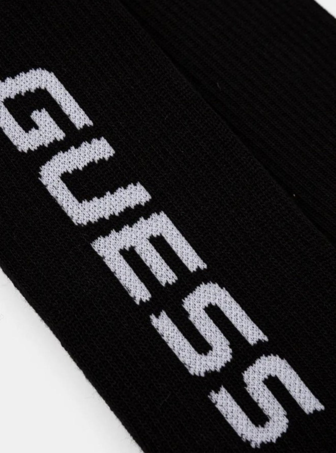 GUESS Accessories Black Arlo Sport Socks Z4YZ02ZZ00I Detail View