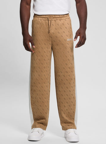 Beige Logo Mojo Pants