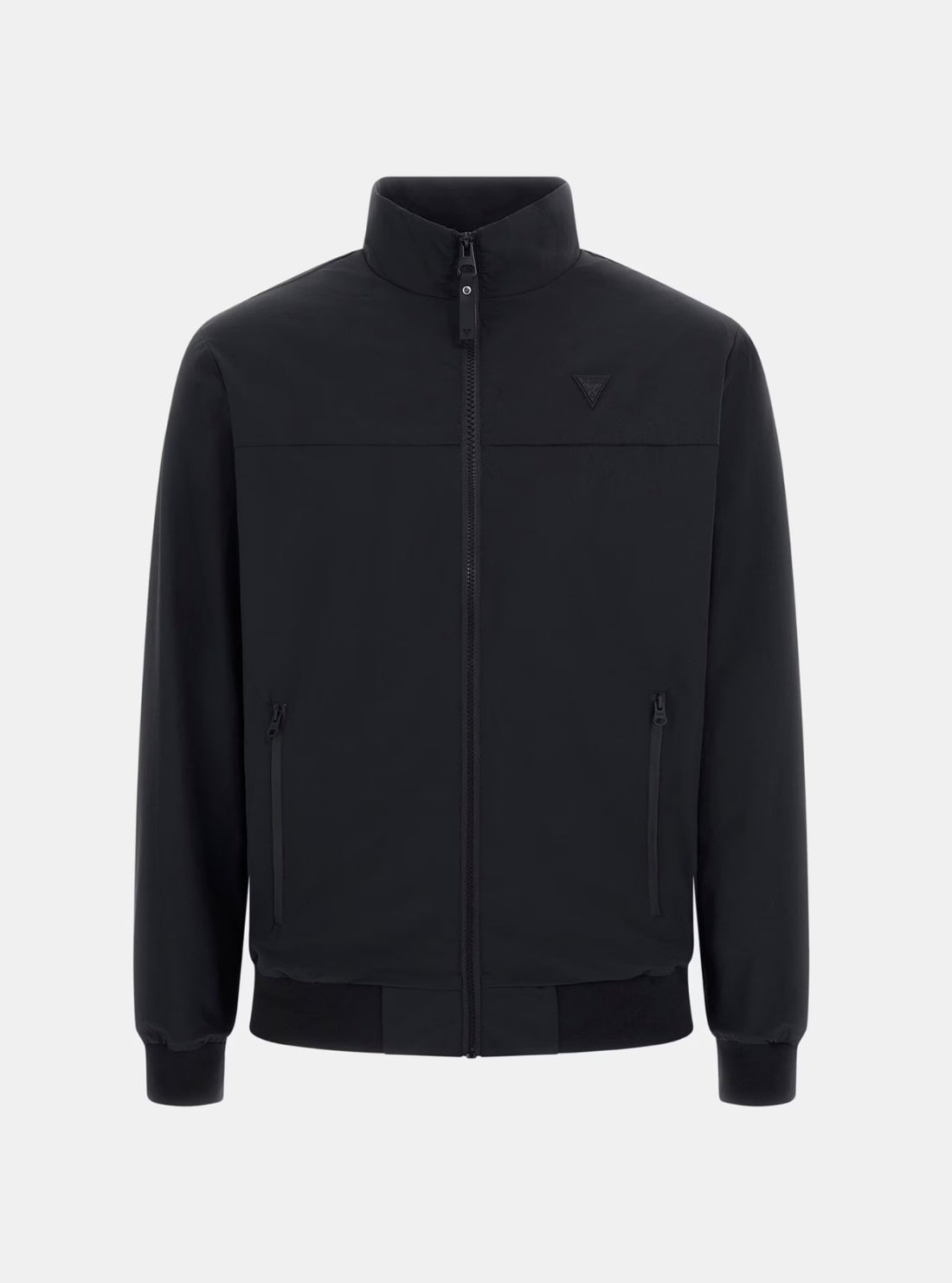 GUESS Mens Black New Amos Jacket Z5YL07WH2H0 Flatlay