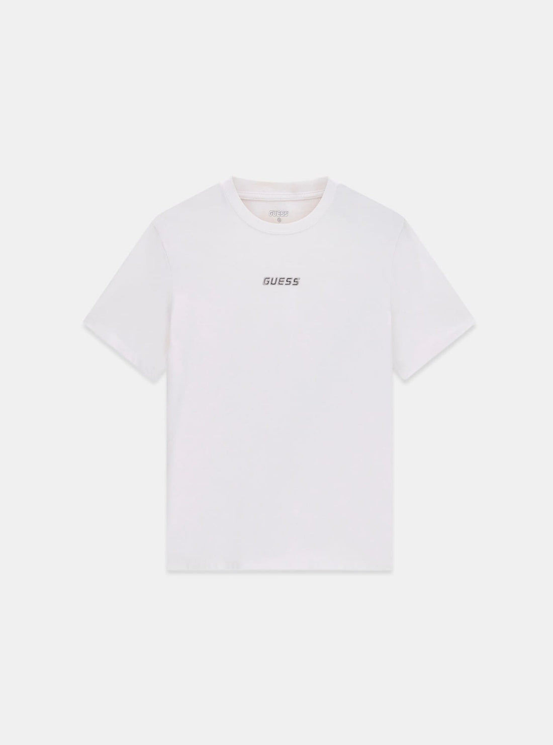 GUESS Mens White Ambrogio Active T-Shirt Z6GI06K2847 Flatlay