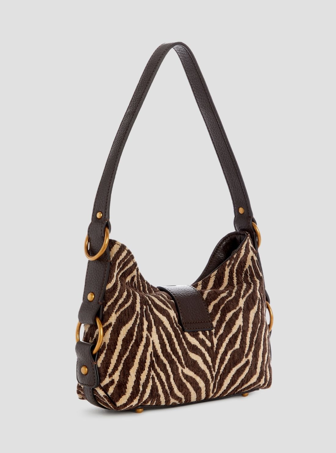 GUESS Womens Zebra Camden Mini Shoulder Bag ZB930872 Back View