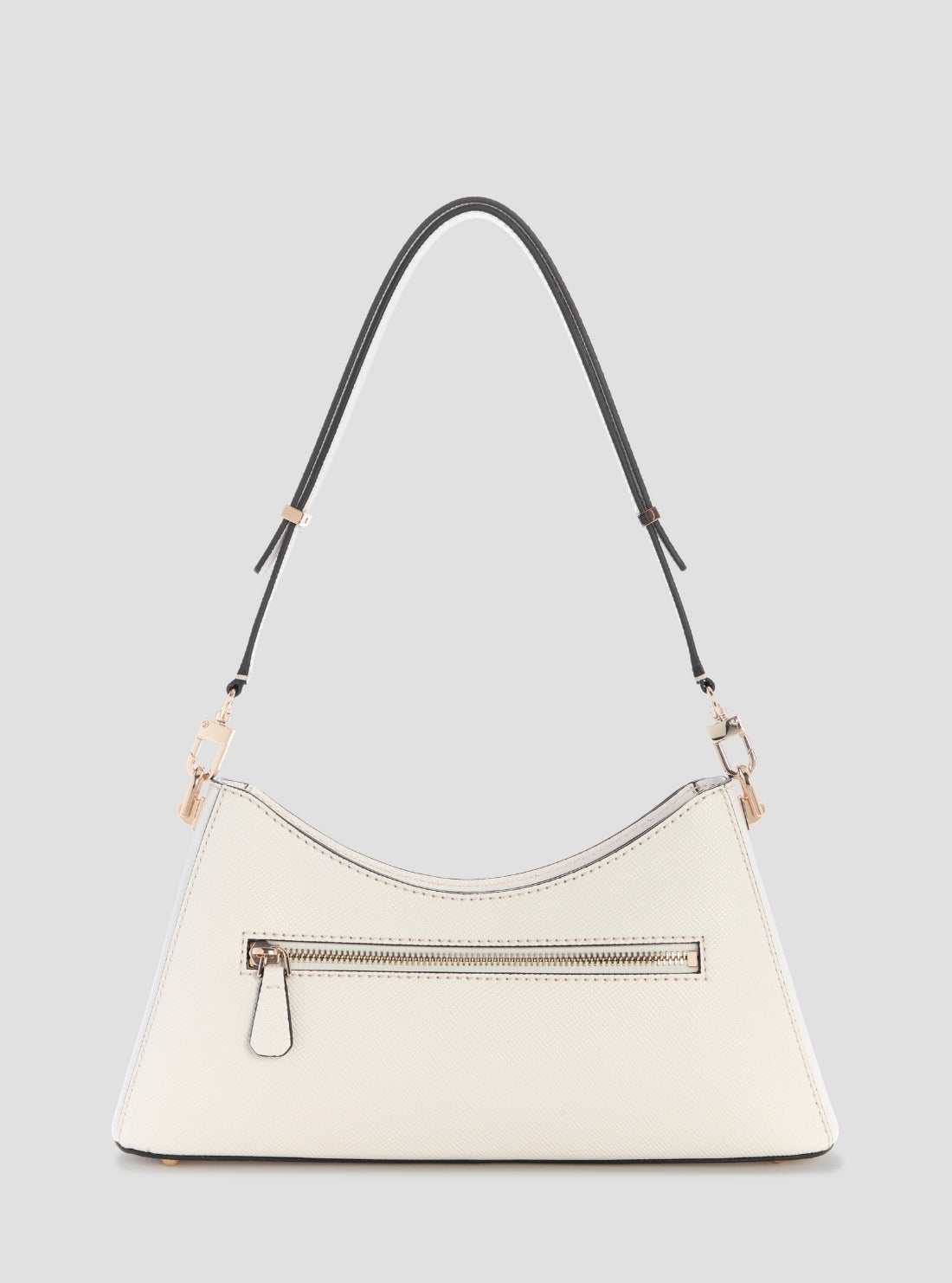 GUESS Womens White Patsie Shoulder Bag ZE991918 Back View