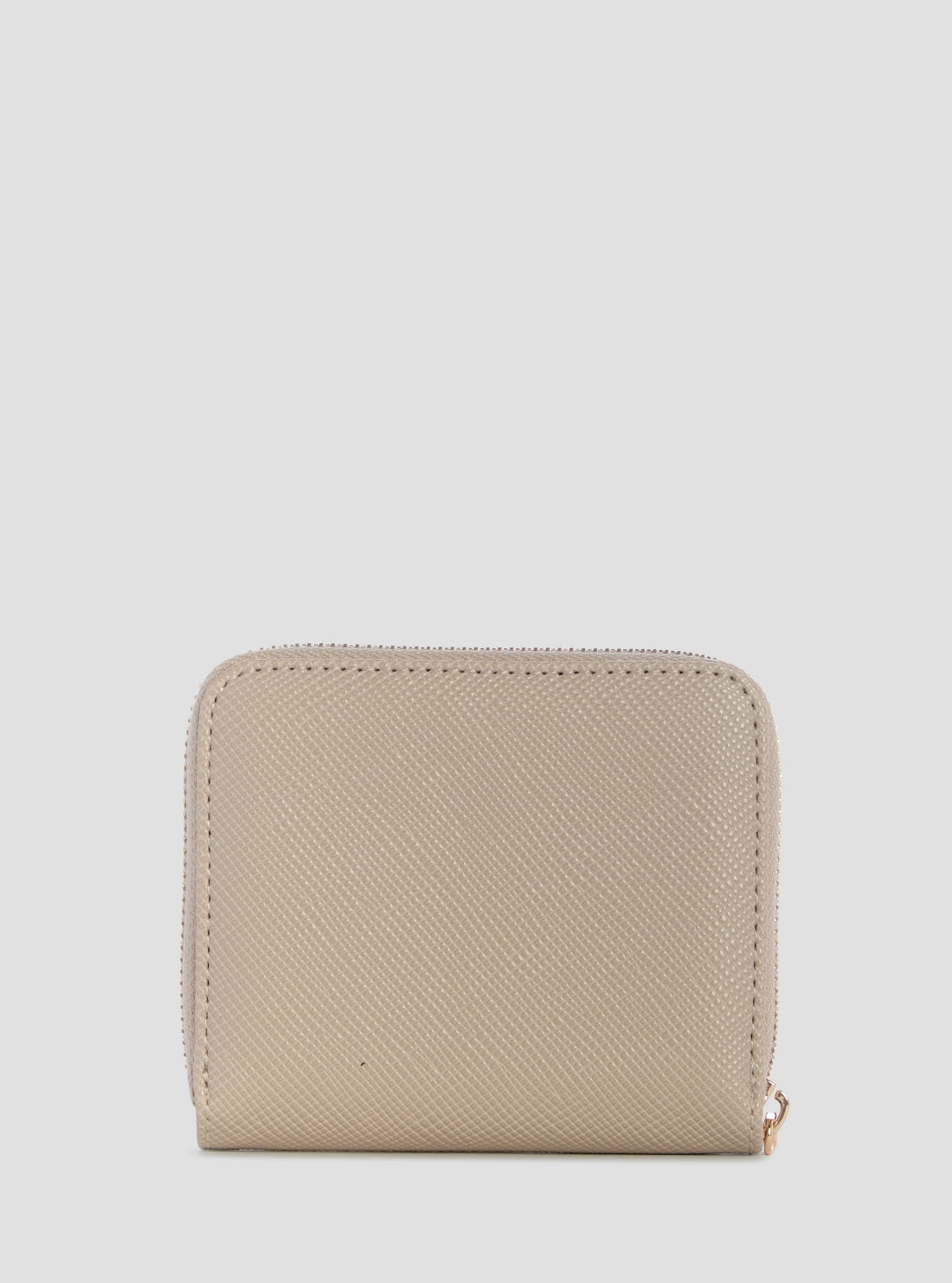 GUESS Womens Taupe Laurel Small Zip Around Wallet ZG7459137 Back View