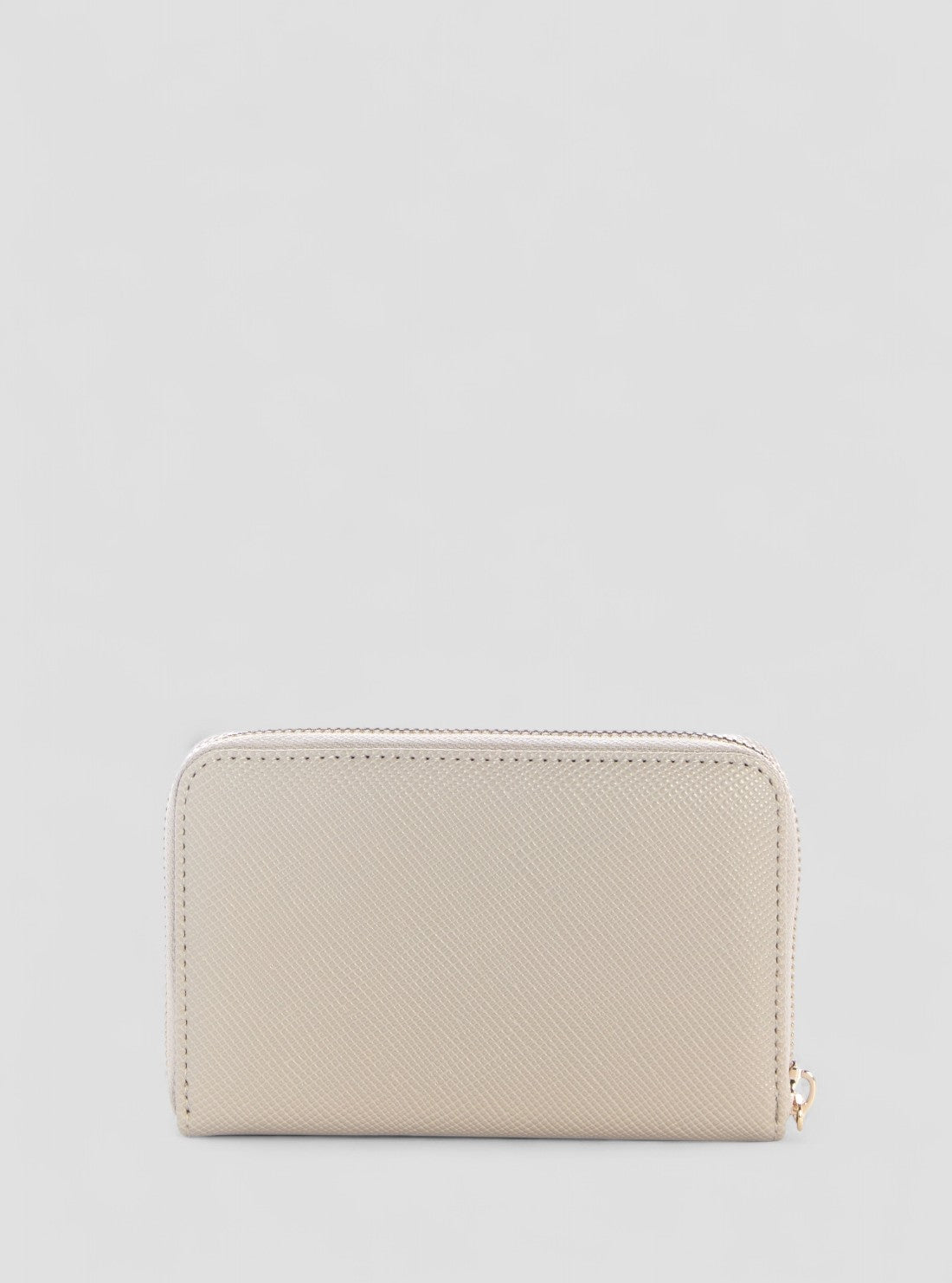 GUESS Womens Beige Laurel Medium Zip Around Wallet ZG7459140 Back View