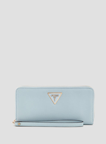 Blue Laurel Large Wallet
