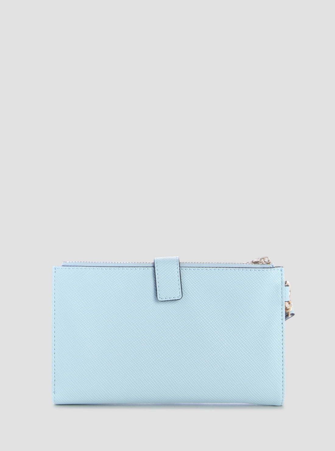GUESS Womens Blue Laurel II Double Zip Organiser ZG7459157 Back View