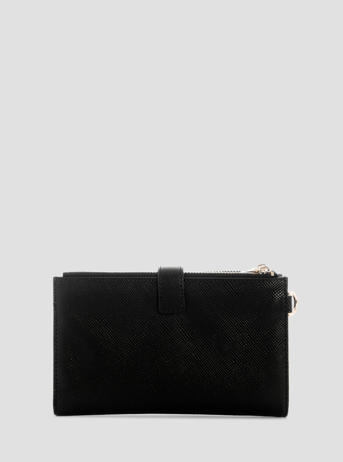 GUESS Womens Black Laurel II Double Zip Organiser ZG7459157 Back View