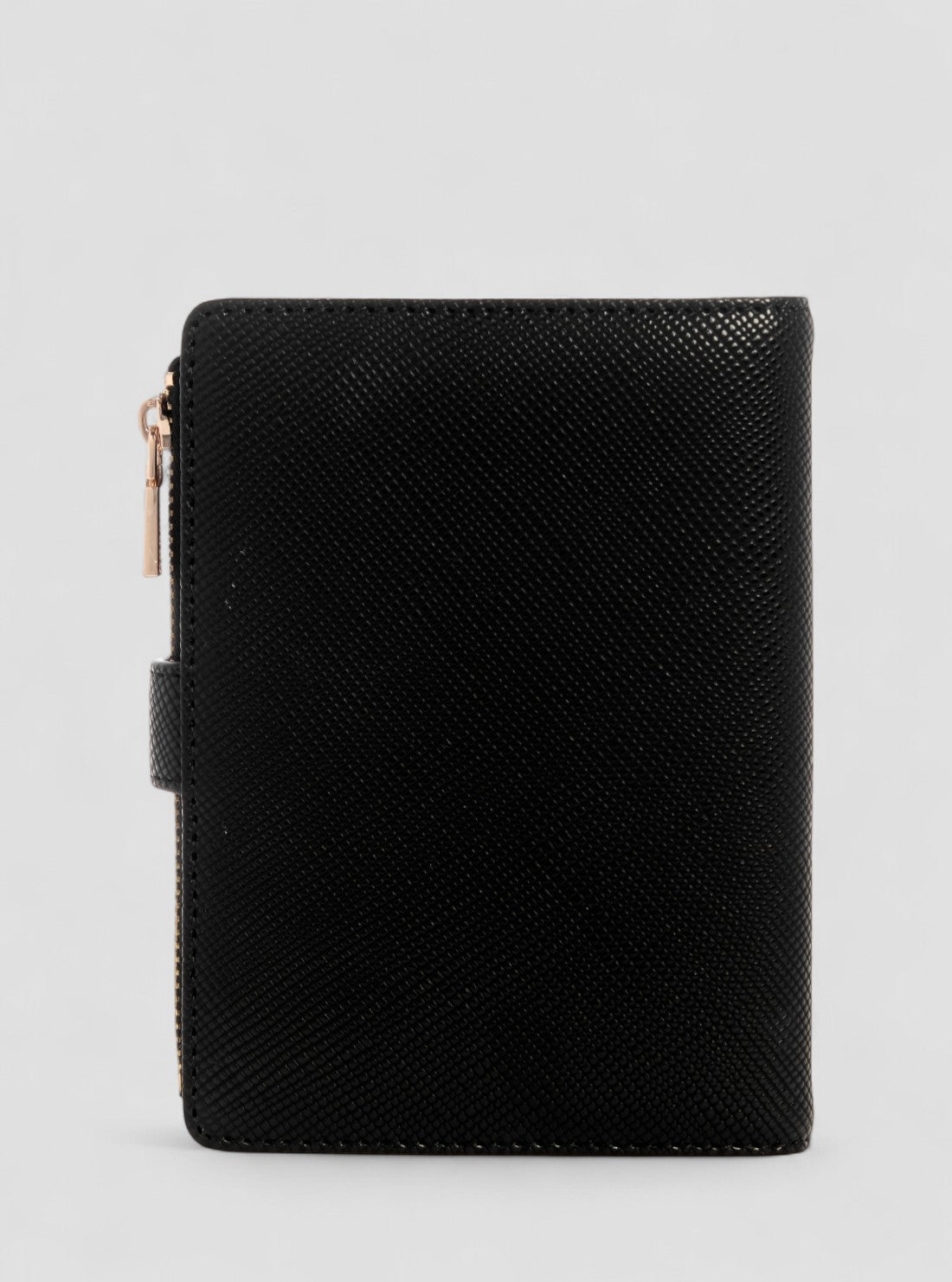 GUESS Womens Black Laurel Passport Case ZG7459158 Back View