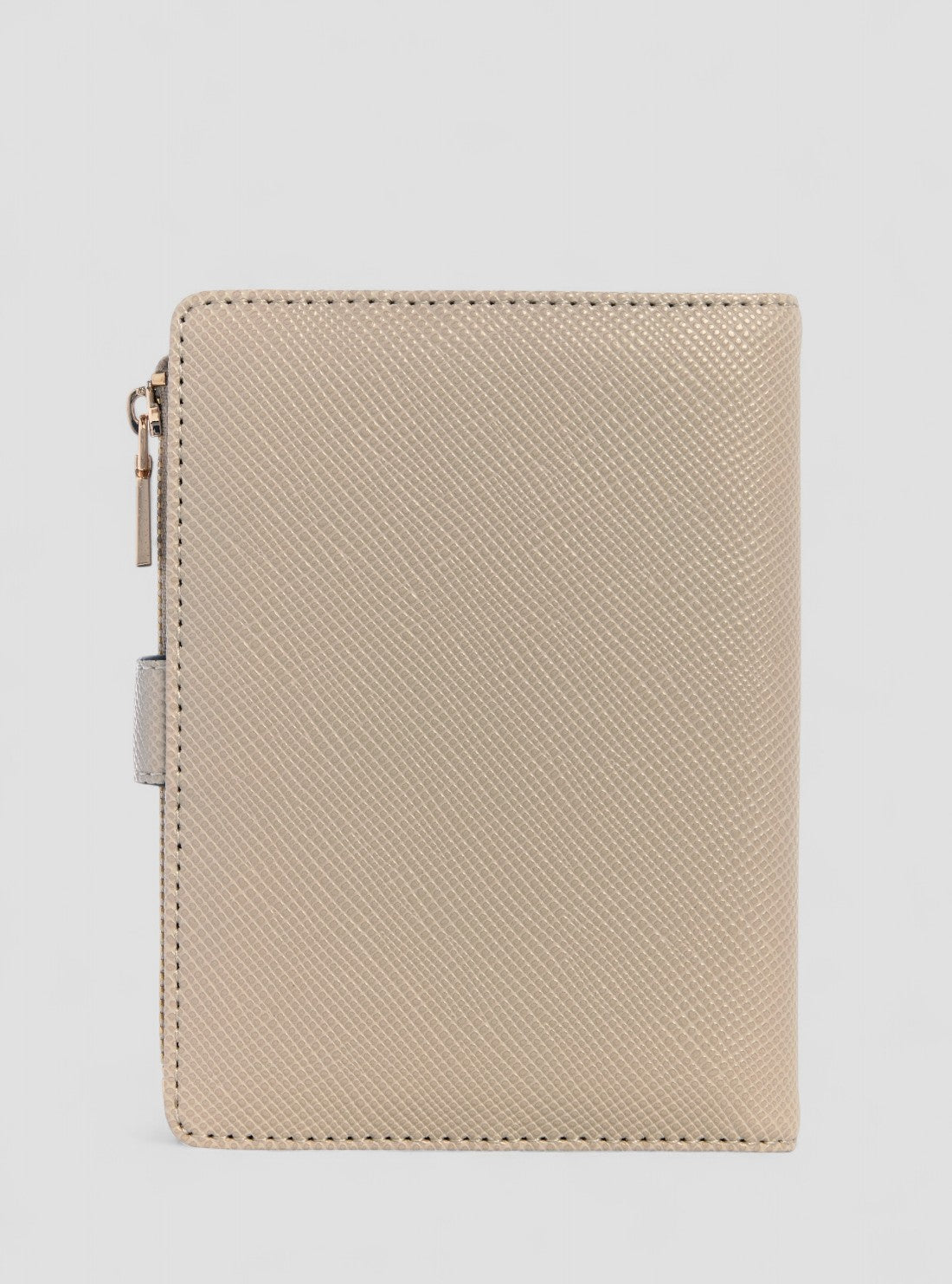 GUESS Womens Beige Laurel Passport Case ZG7459158 Back View