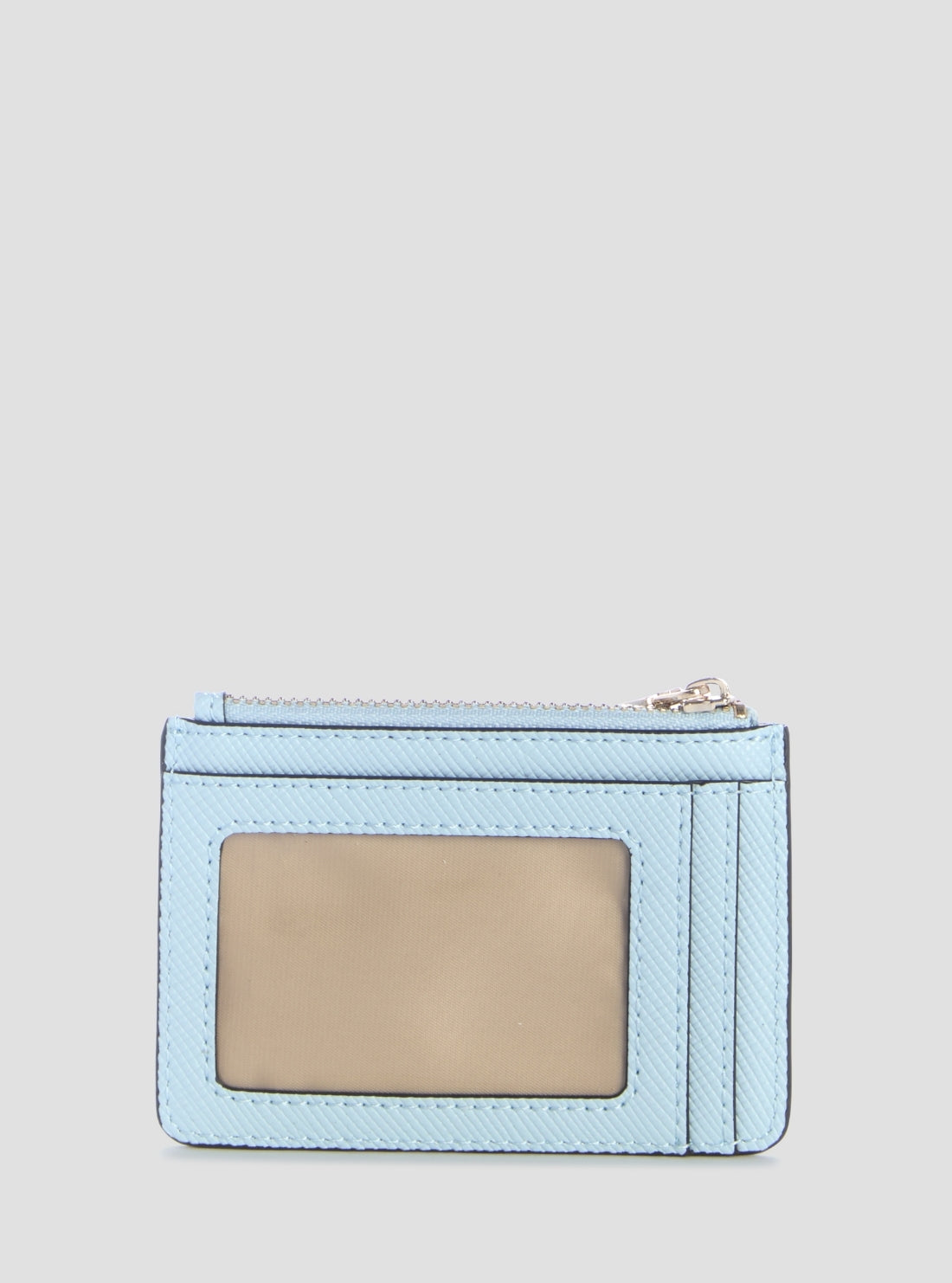 GUESS Womens Blue Laurel Credit Card Case ZG7459505 Back View