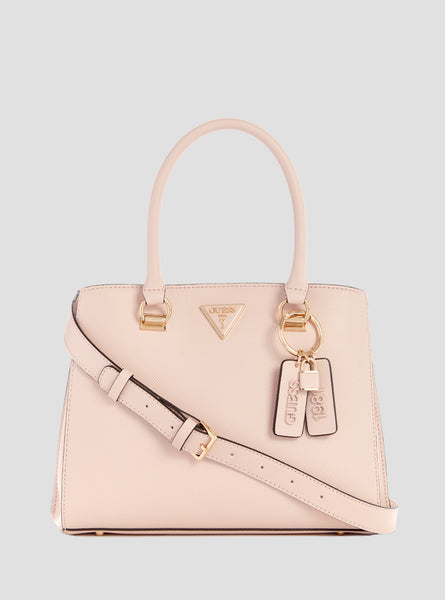 Pink Noelle Girlfriend Satchel Bag GUESS