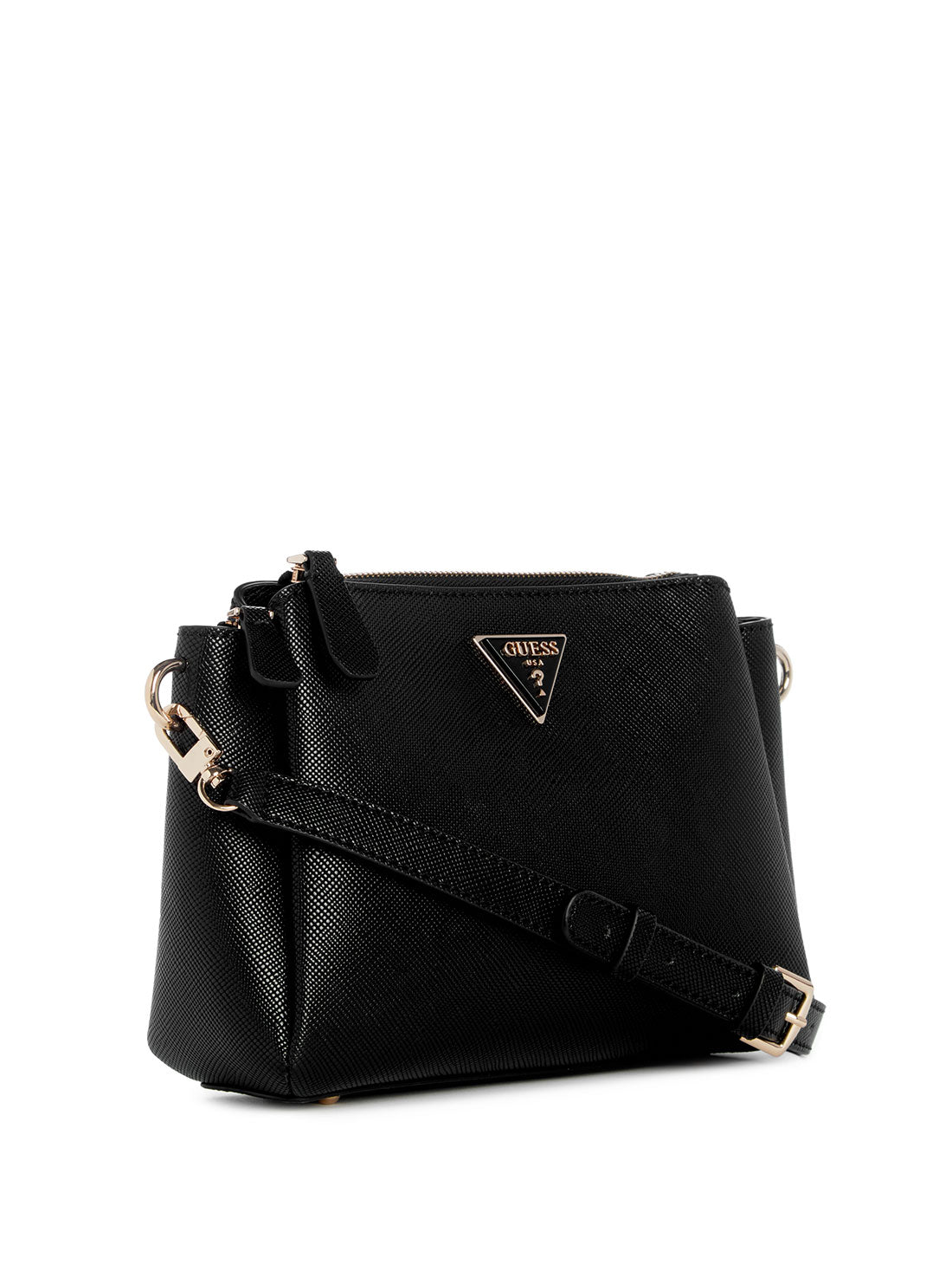 GUESS Black Noelle Crossbody Bag side view