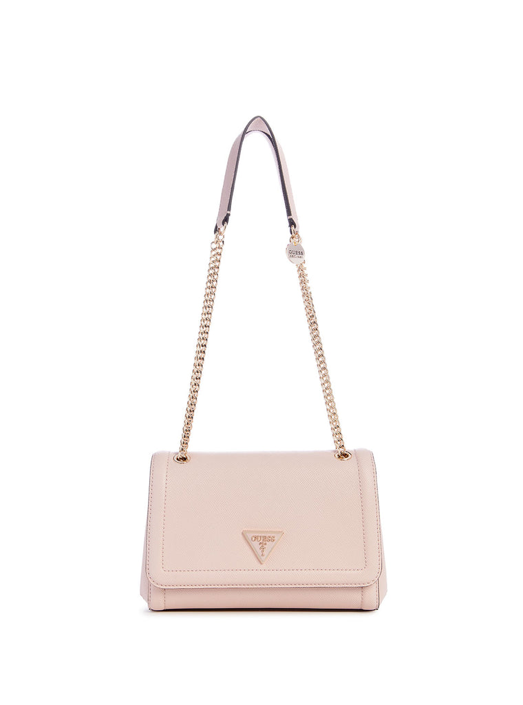 Pink Noelle Crossbody Flap Bag - GUESS