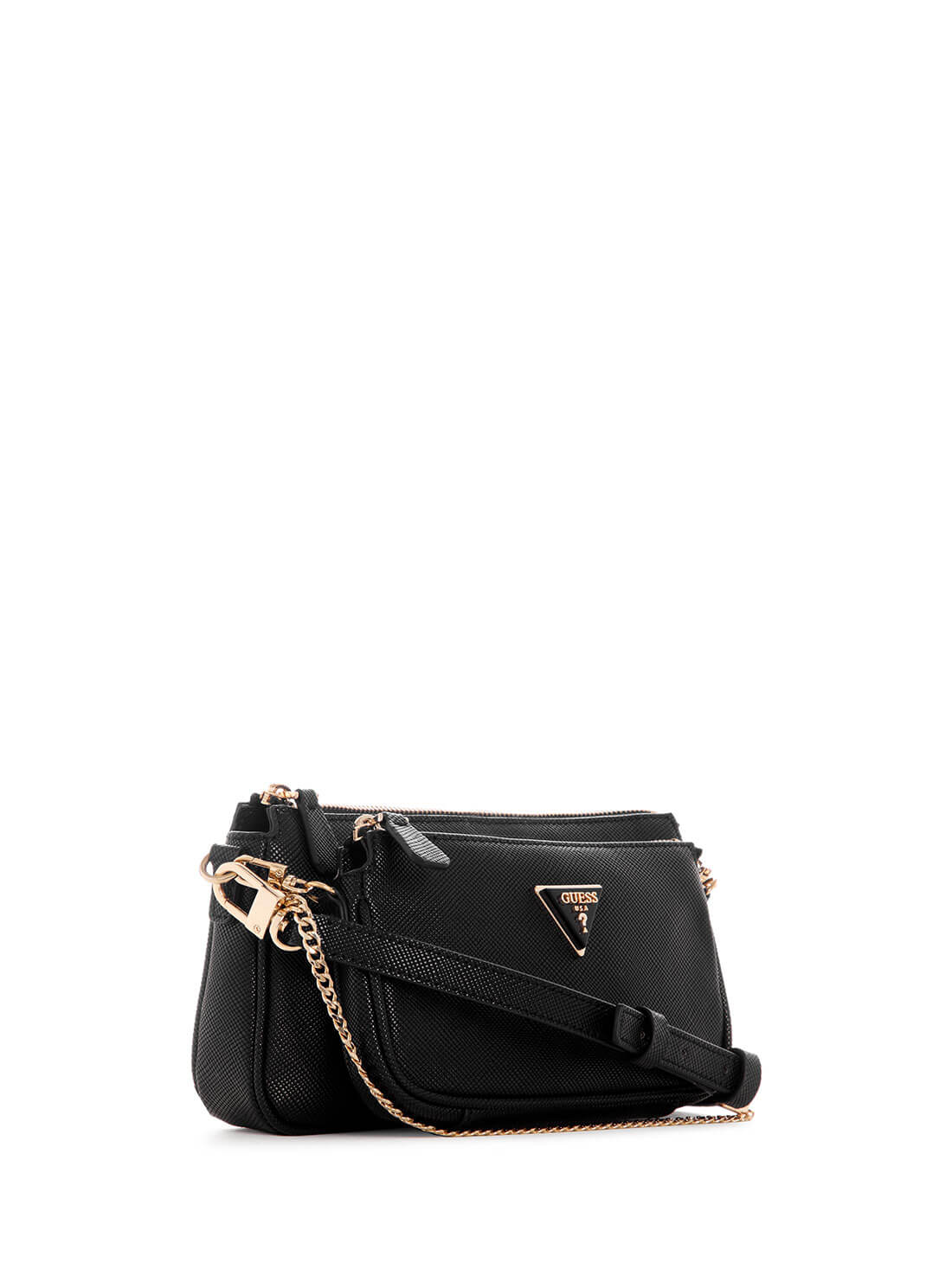Guess NOELLE POUCH CROSSBODY SET - Rankinė - dove/balta