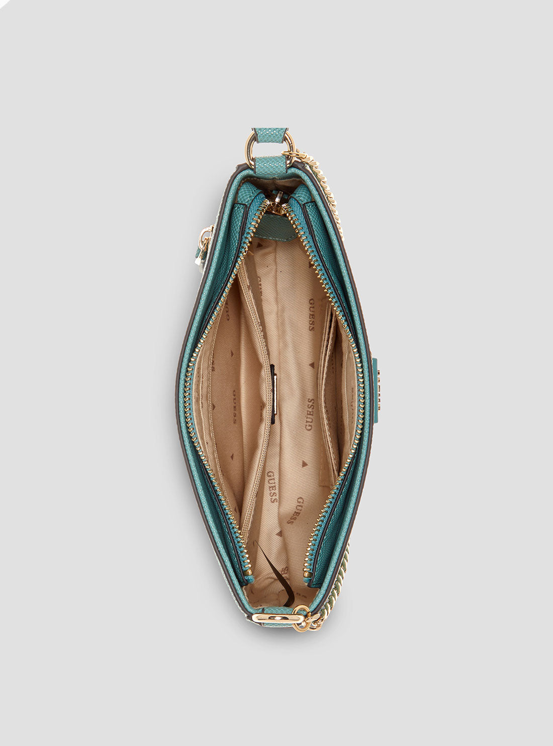 Blue Noelle Mini Shoulder Bag GUESS