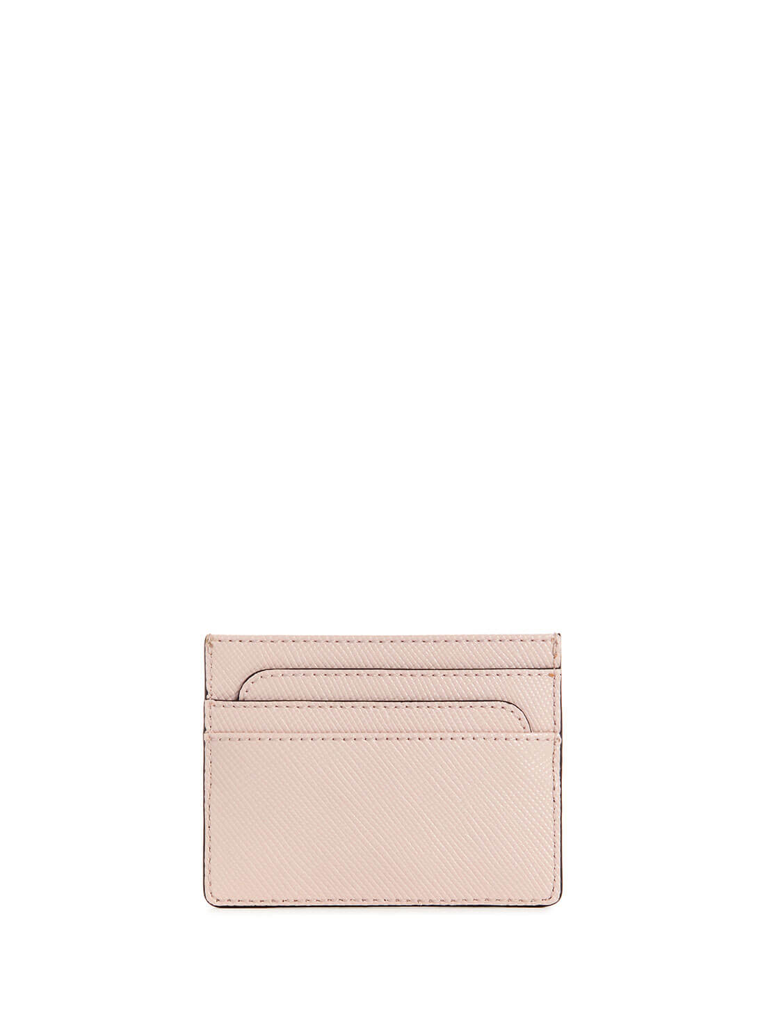 Women's Blush Pink Laurel Card Holder back view