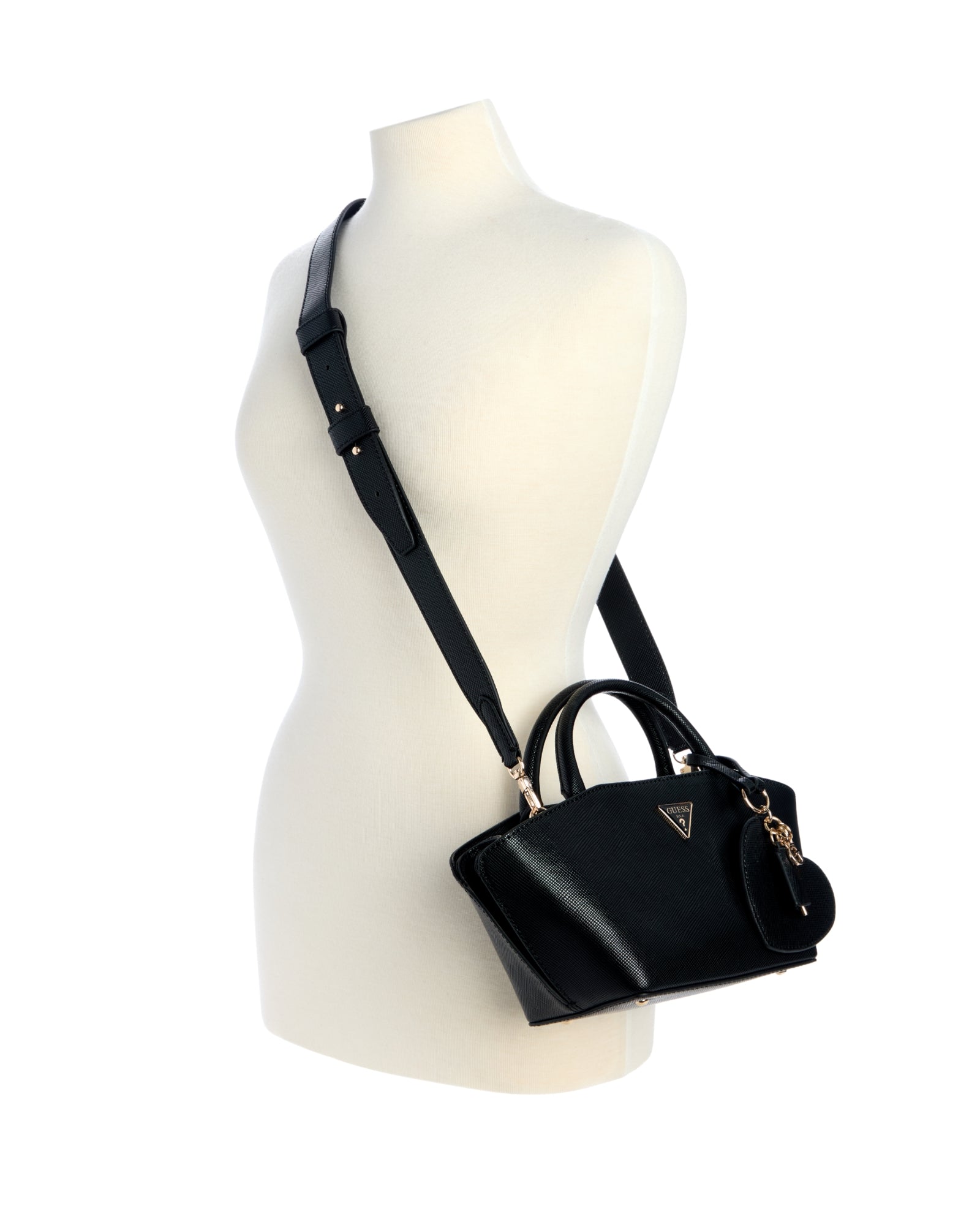 Sac à Main GUESS Bolena Mini Satchel - Couleur Midnight, Neuf Avec étiquettes