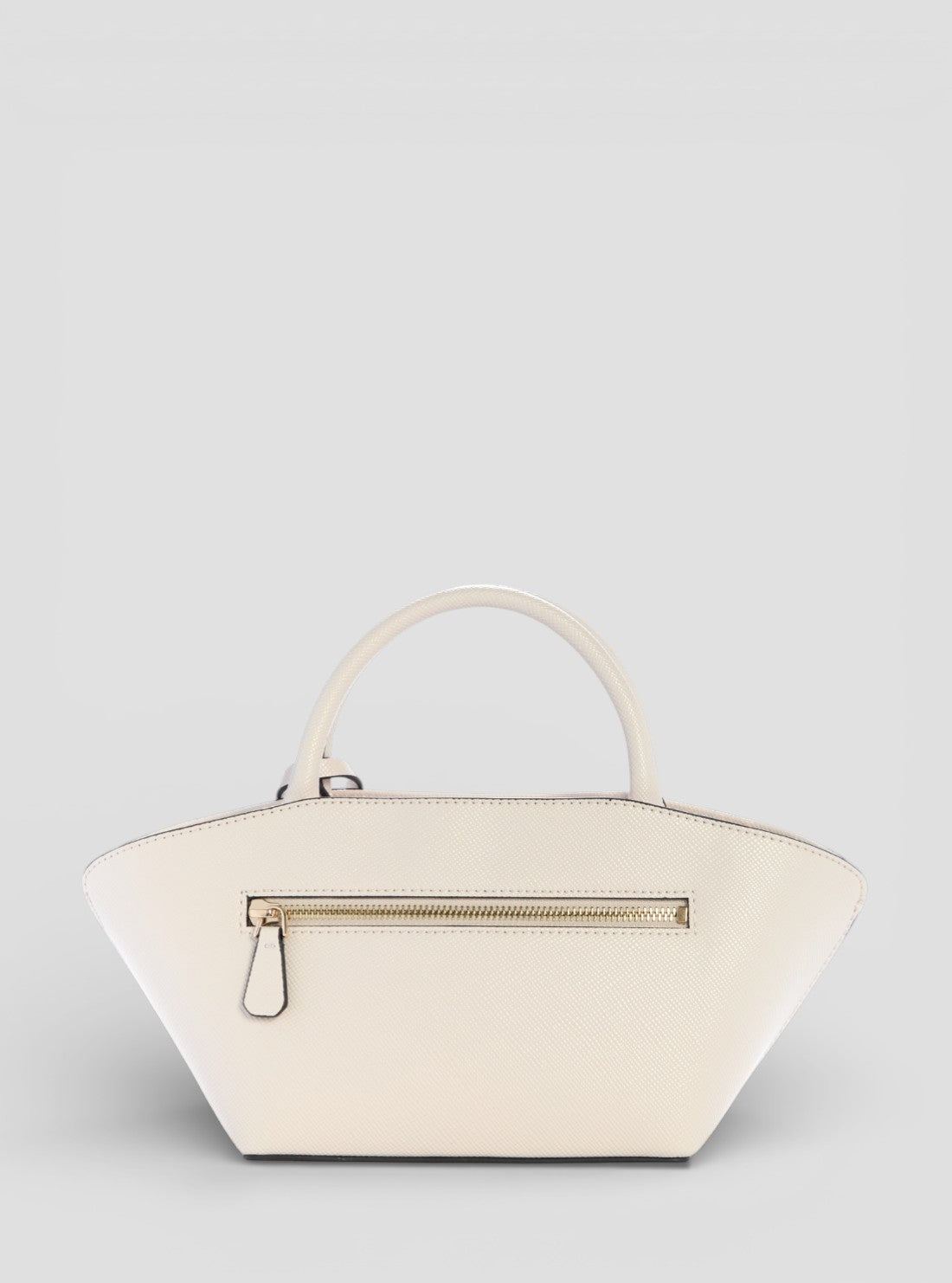 GUESS Womens Beige Bolena Mini Satchel Bag ZG920776 Back View
