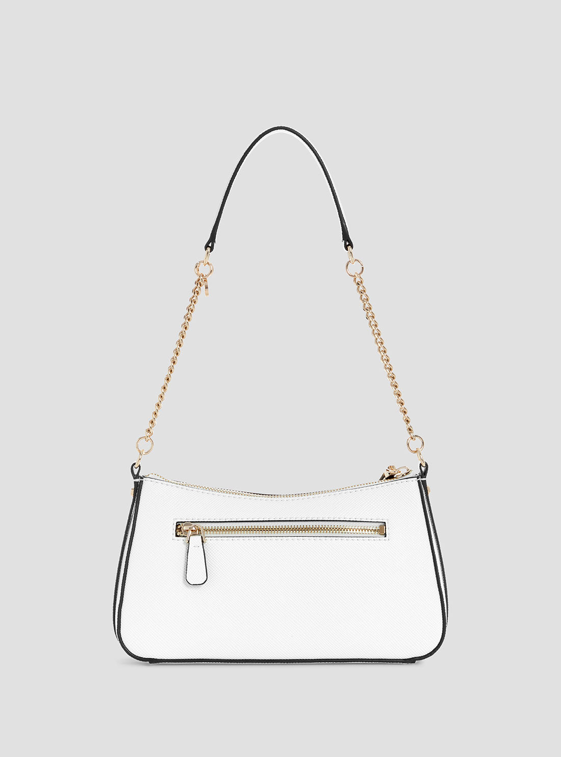 White Bramina Shoulder Bag | GUESS