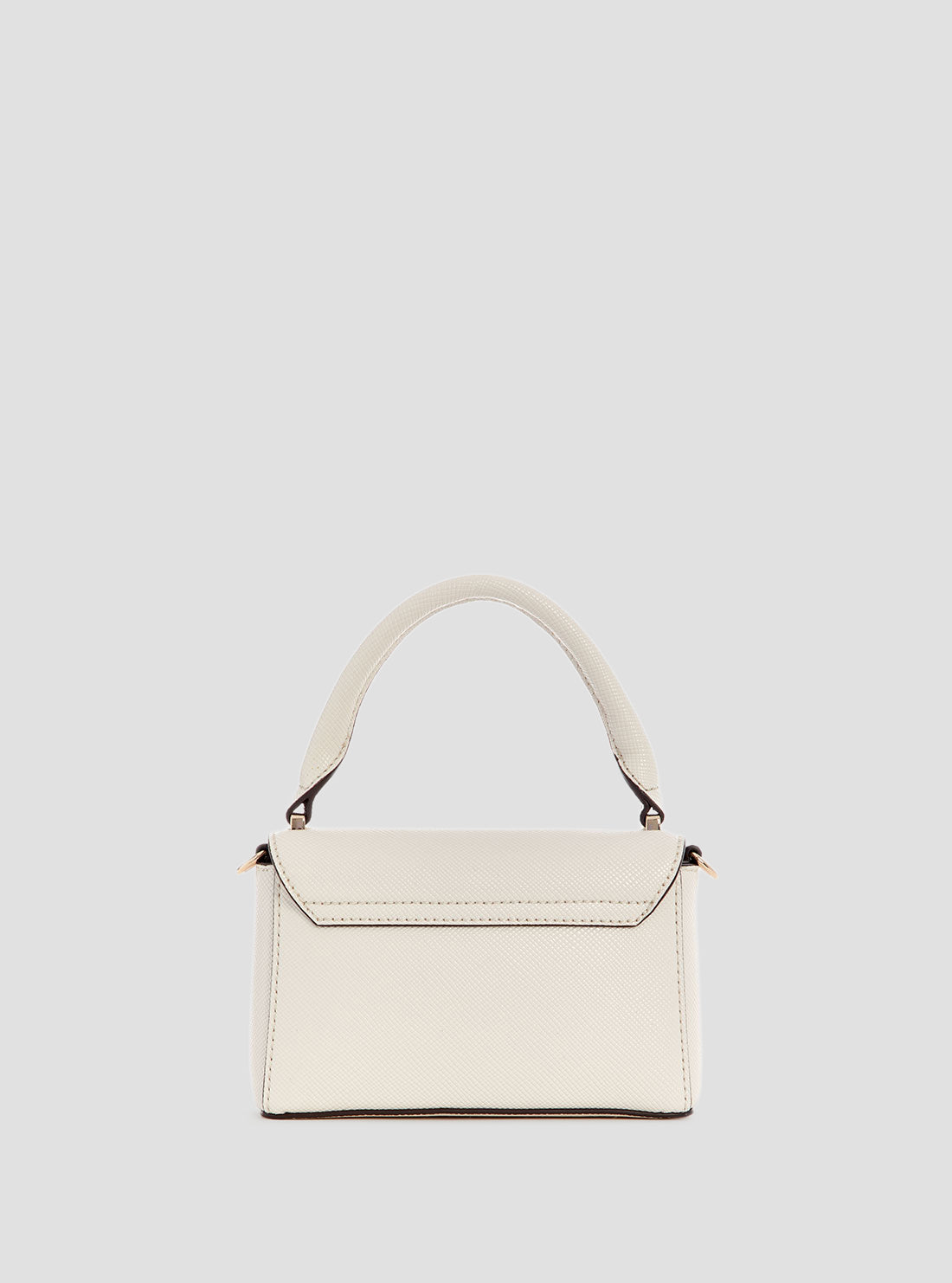 White Fedana Mini Top Handle Bag