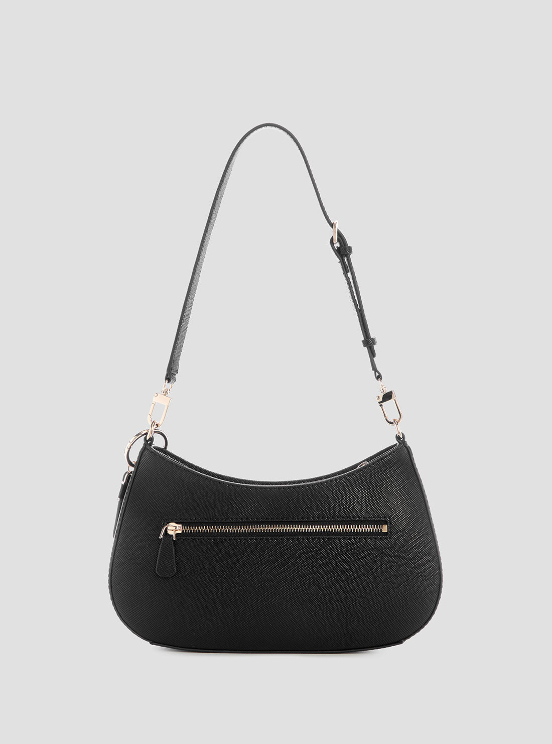GUESS Womens Black Noelle Shoulder Bag ZG967218 Back View