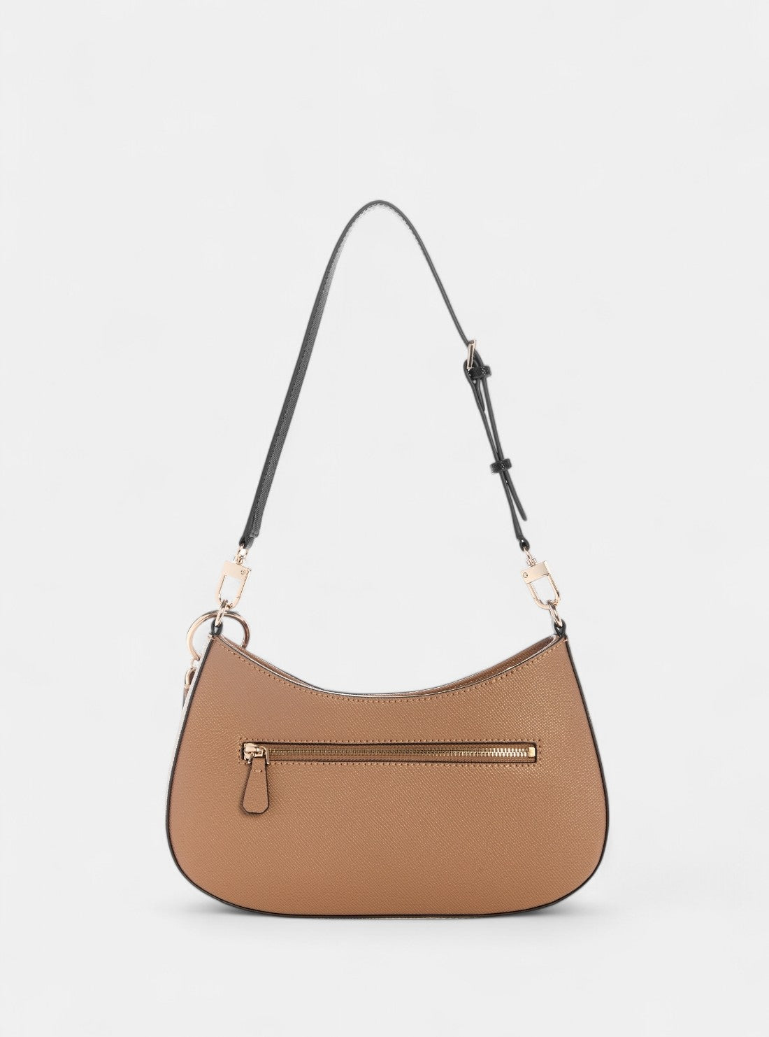 GUESS Womens Brown Noelle Shoulder Bag ZG967218 Back View