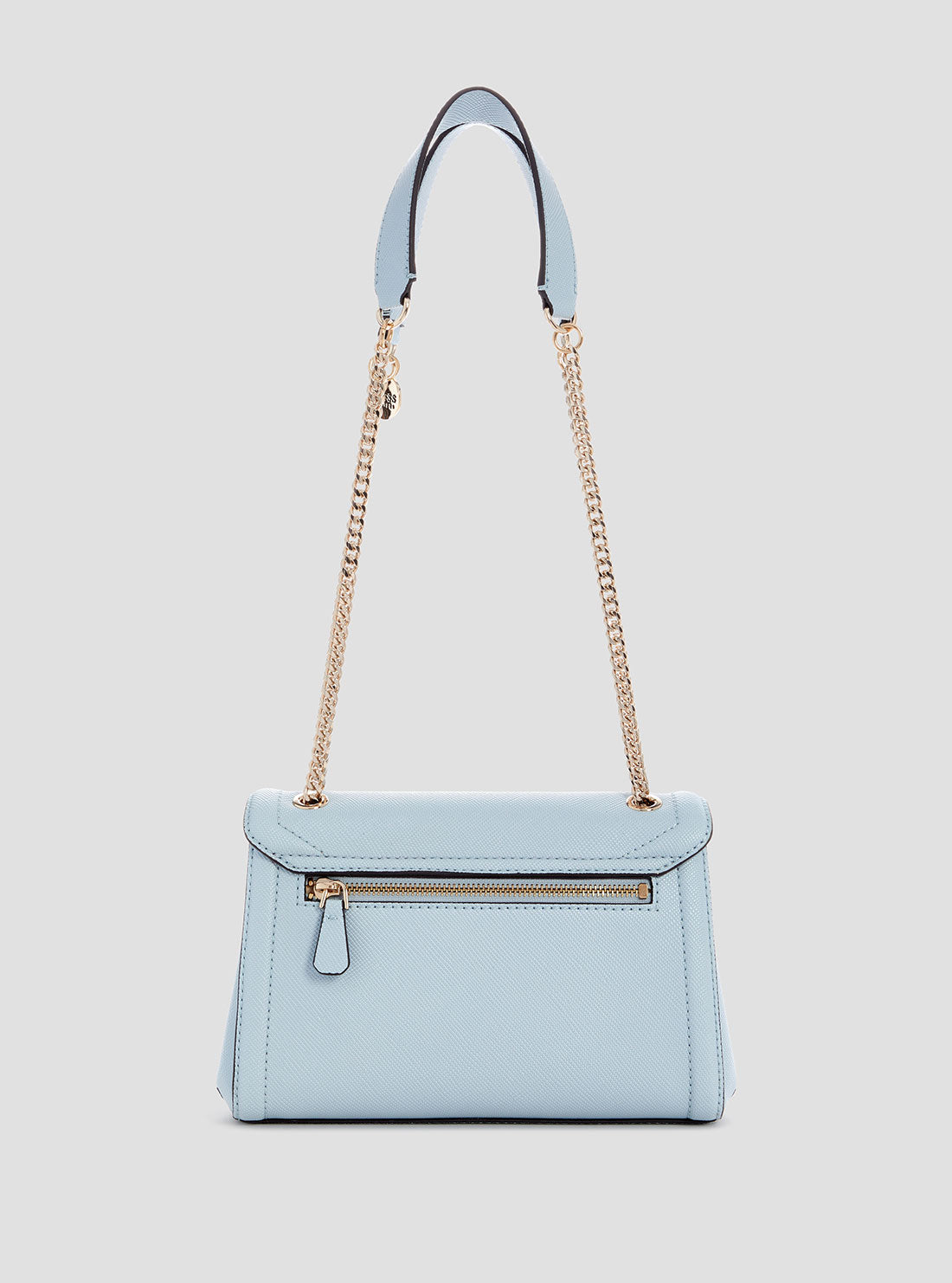 Blue Noelle Convertible Crossbody Flap Bag