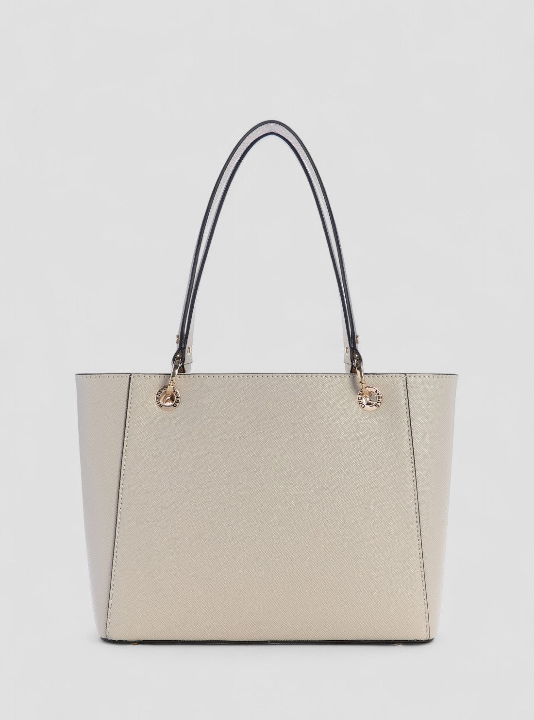 GUESS Womens Beige Noelle Small Tote Bag ZG967224 Back View