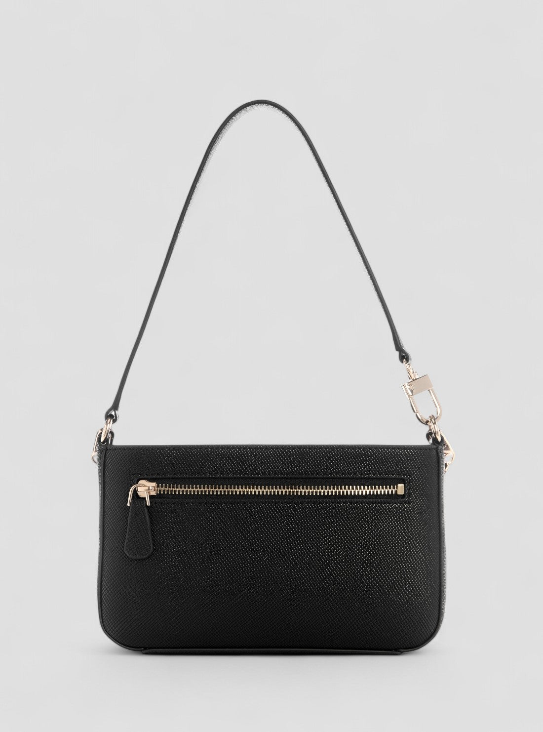 GUESS Womens Black Noelle Mini Top Shouder Bag ZG967272 Back View