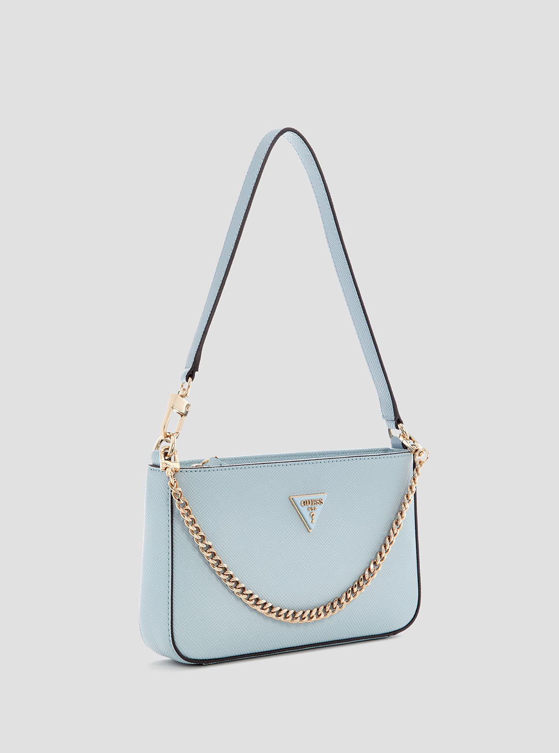 Blue Noelle Mini Top Shoulder Bag