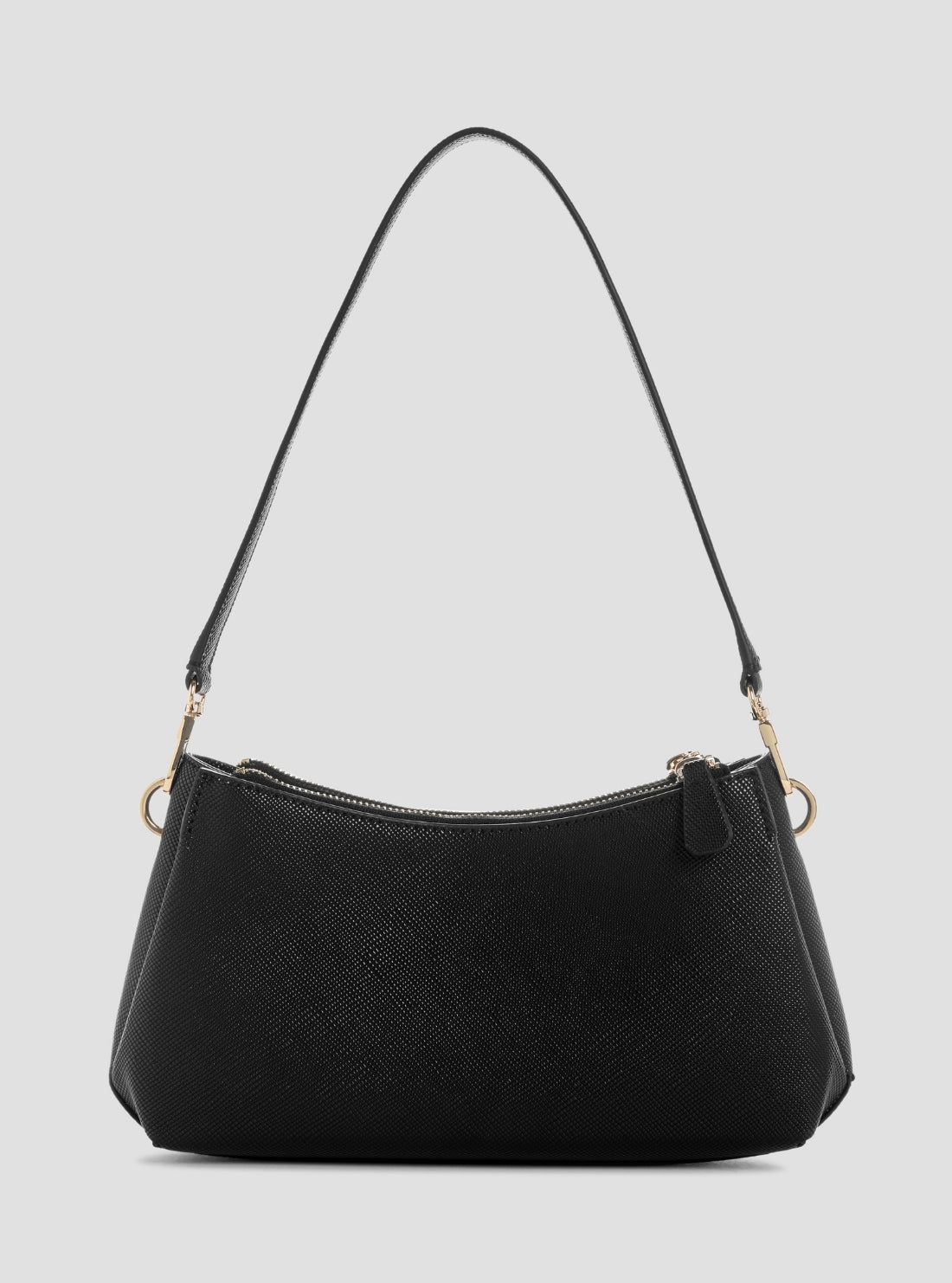 GUESS Womens Black Noelle 3 Compartment Shoulder Crossbody Bag ZG967273 Back View