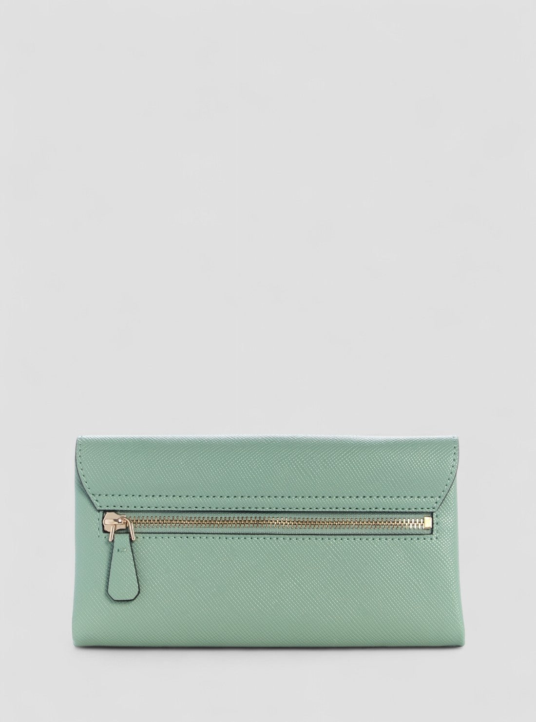 GUESS Womens Green Noelle Crossbody Flap Organiser Bag ZG967275 Back View