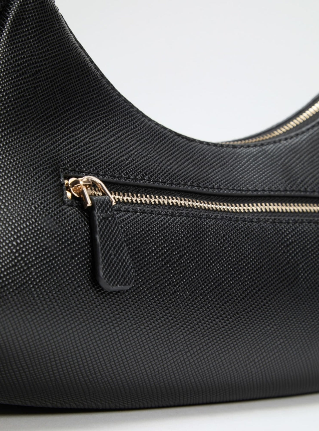 GUESS Womens Black Gilda Hobo Bag ZG974701 Detail View