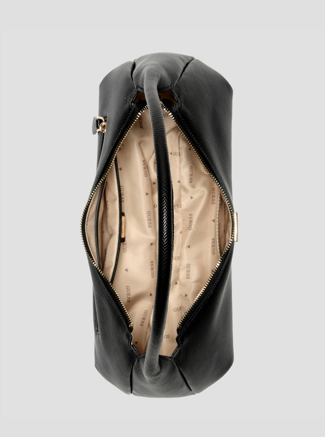 GUESS Womens Black Gilda Hobo Bag ZG974701 Inside View