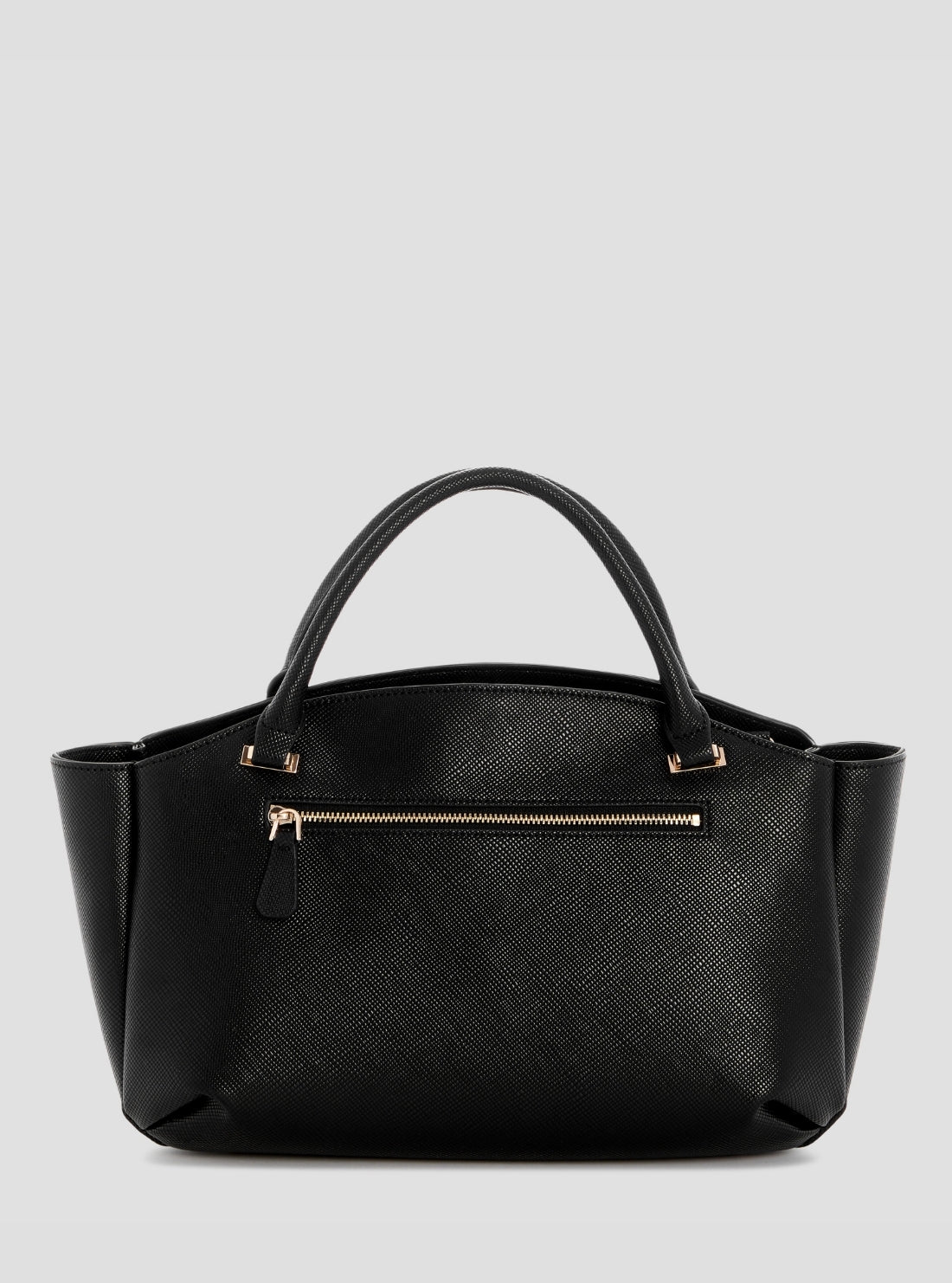 GUESS Womens Black Gilda Satchel Bag ZG974706 Back View