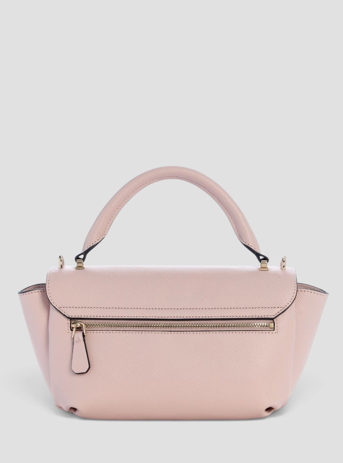 GUESS Womens Pink Gilda Top Handle Flap Bag ZG974720 Back View