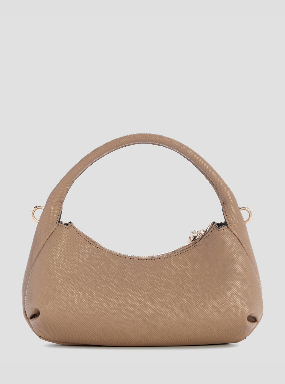 GUESS Womens Beige Gilda Mini Hobo Bag ZG974773 Back View