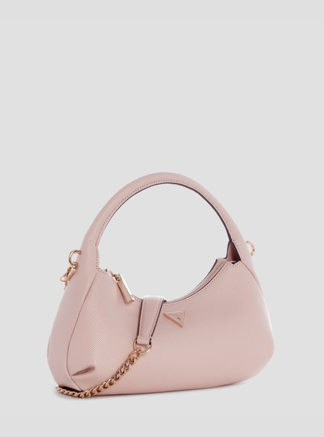 GUESS Womens Pink Gilda Mini Hobo Bag ZG974773 Side View