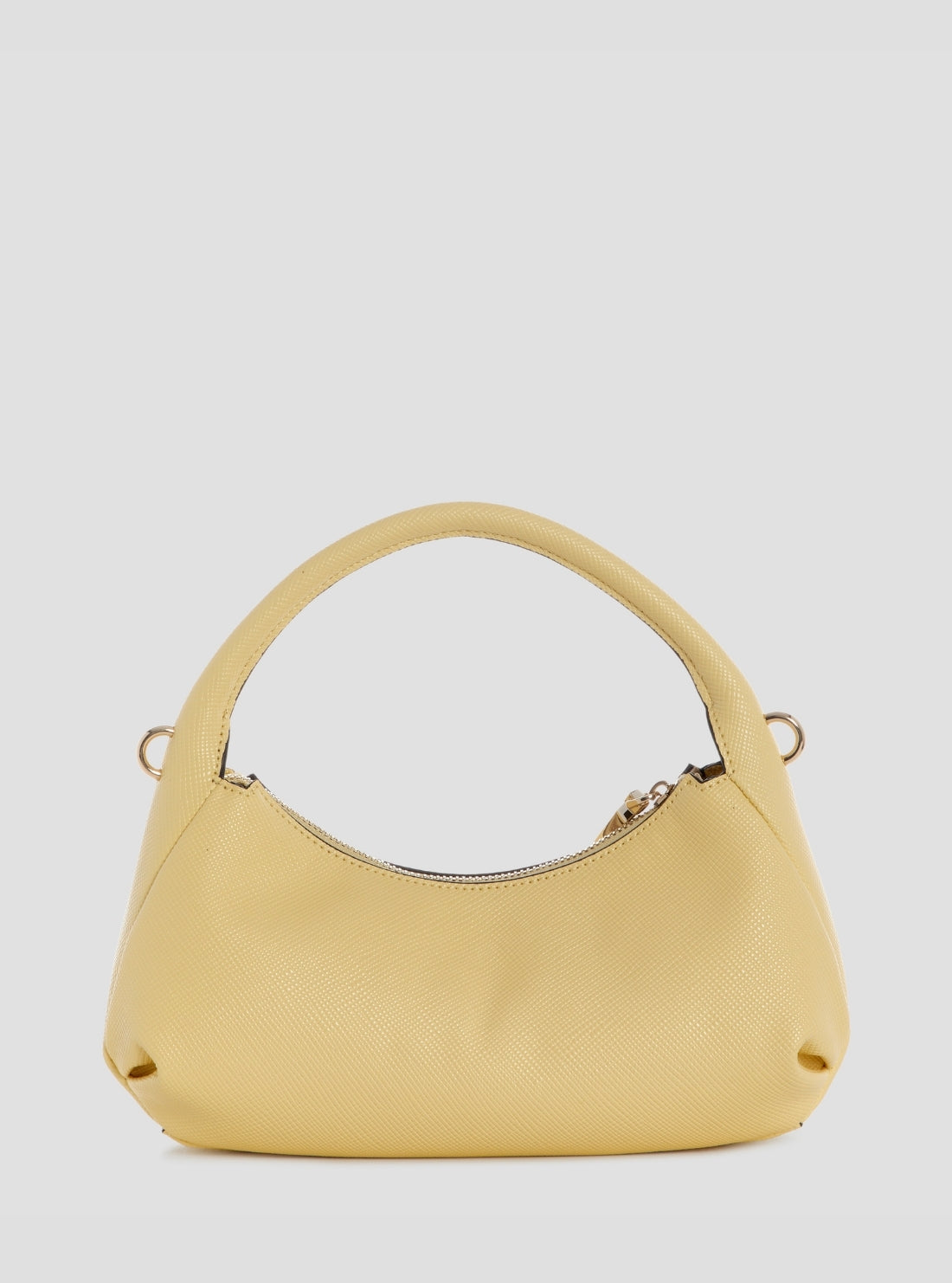 GUESS Womens Yellow Gilda Mini Hobo Bag ZG974773 Back View